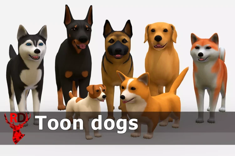 Toon dogs pack