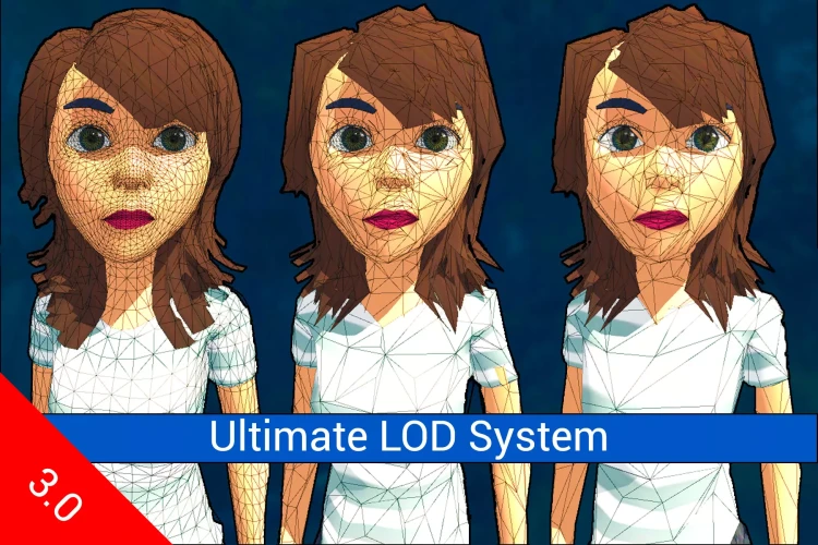 Ultimate LOD System MT - Automatic LOD Generator, Mesh Simplifier & More