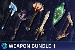 100+ Stylized Weapons Bundle - Fantasy RPG