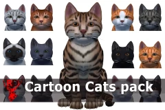 Cartoon Cats pack