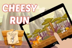 Cheesy Run - Cartoon Runner Game