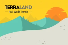 TerraLand 3 - Real-World 3D Terrain Tool