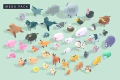 Quirky Series - Animals Mega Pack Vol 1